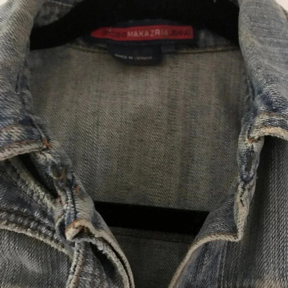 BCBGMaxZaria jean jacket size xs - Picture 3 of 5